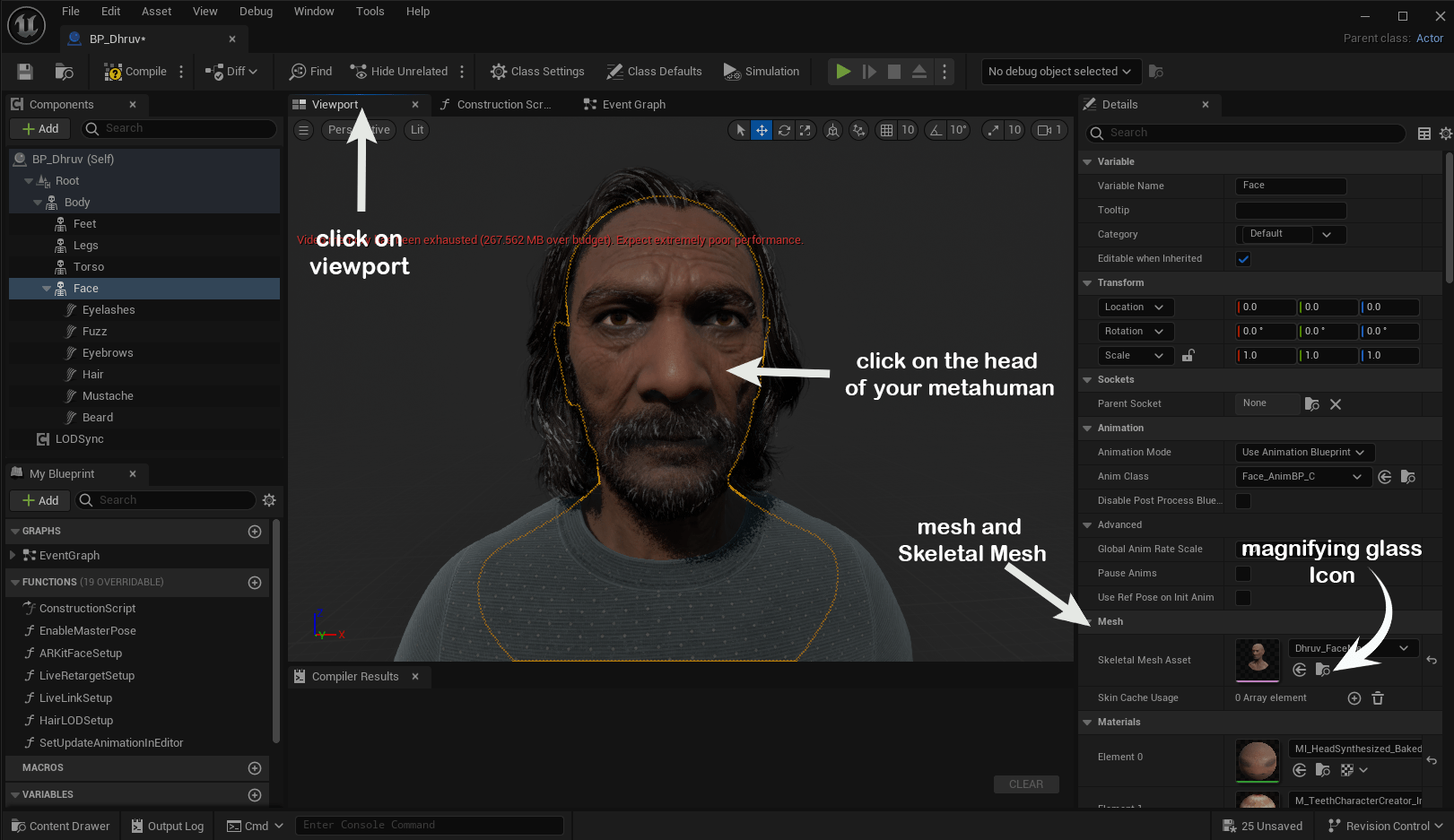 Pixelhair easy tut- 3d hair from blender to metahuman in ue5