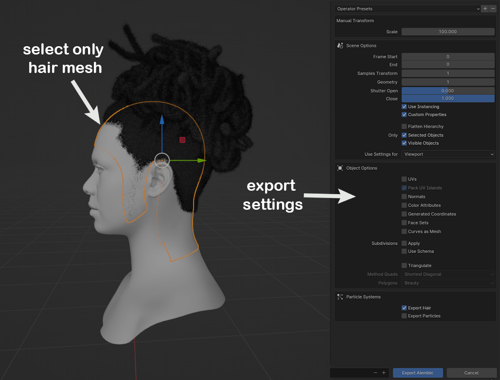 Pixelhair easy tutorial- 3d hair from blender to metahuman in ue5