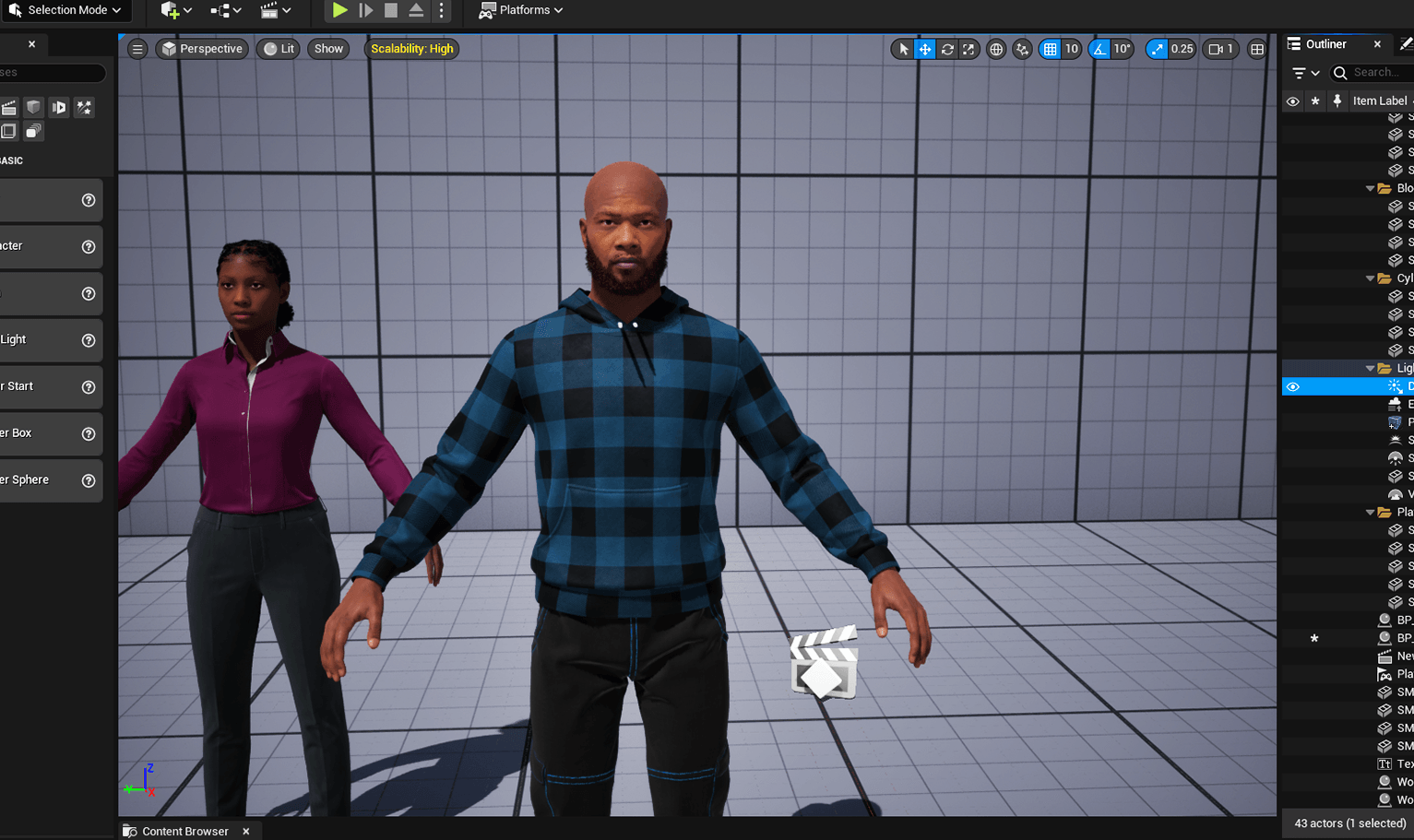 PixelHair ready-made full 3D beard on a metahuman in Unreal Engine 5 using Blender hair particle system