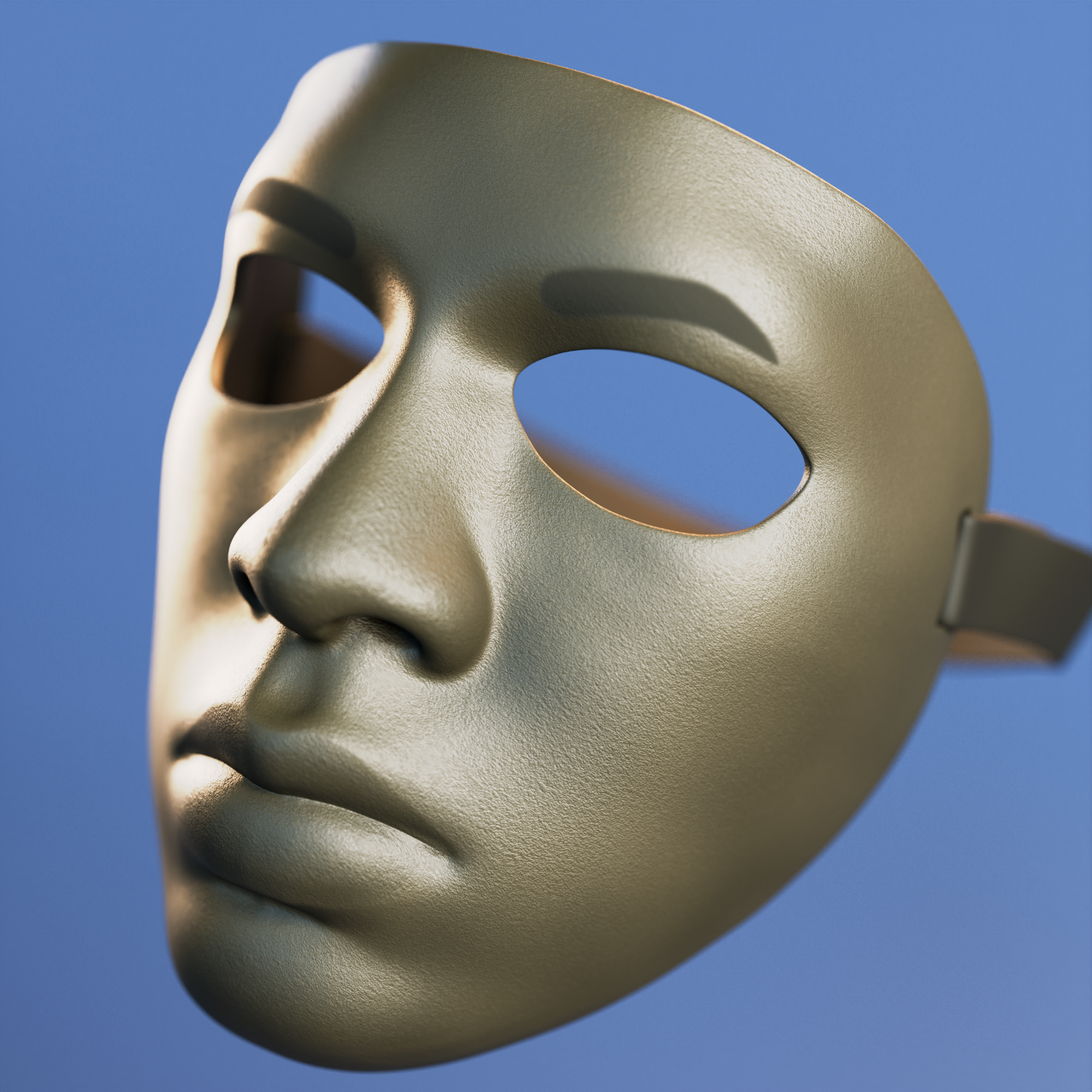 Tyler the creator chromakopia mask 3d model for blender, unreal engine, maya, 3ds max, cinema 4d, houdini, unity