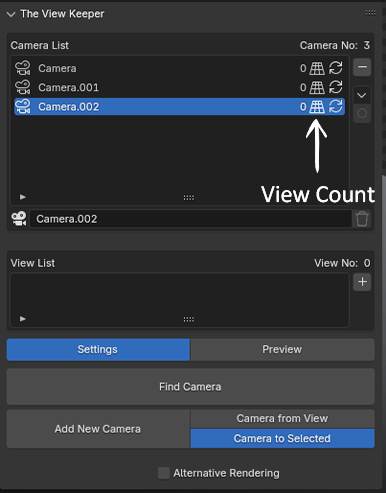 Blender view record count blender camer records install blender addon- the view keeper. Store multiple camera angles in blender install blender addon- the view keeper. Store multiple camera angles in blender