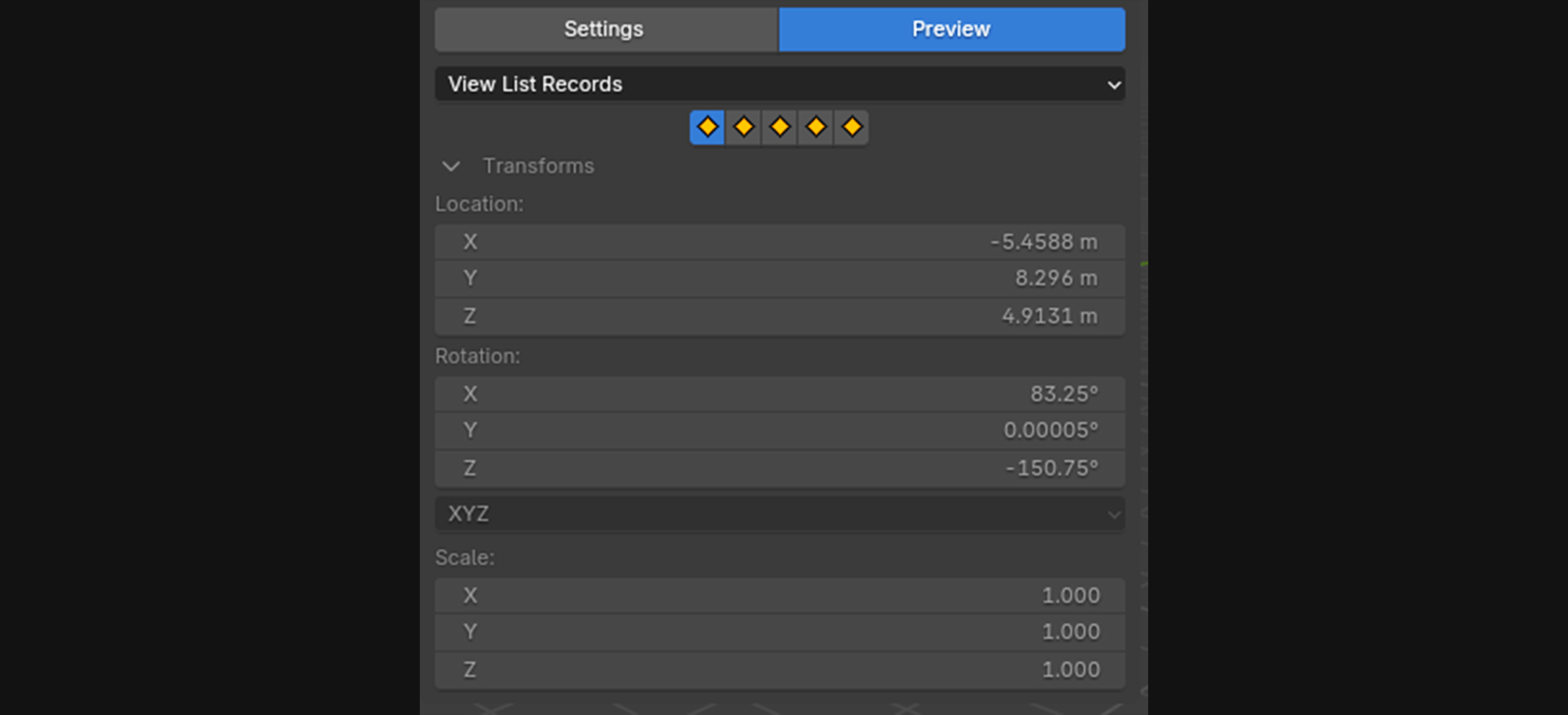 Blender preview view records view record list view table blender addon- the view keeper. Store multiple camera angles in blender