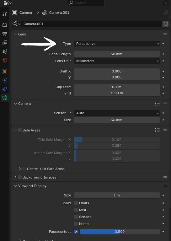 The view keeper blender camera addon perspective orthographic setting set up a panoramic camera in blender?