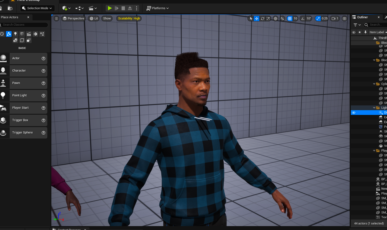 PixelHair Realistic Juice 2pac 3d character afro fade taper 4c hair on a metahuman in Unreal Engine 5 using Blender hair particle system