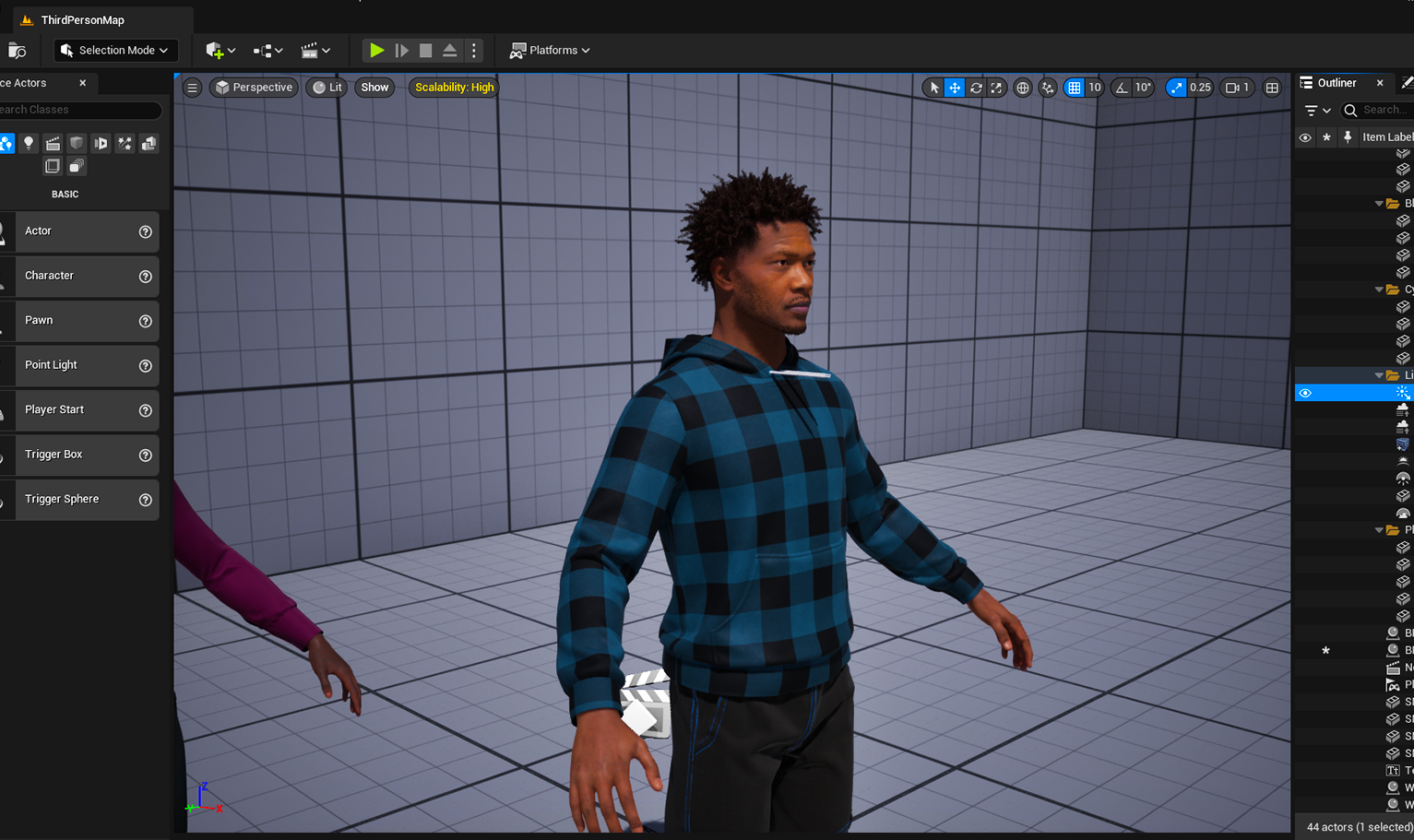 PixelHair Realistic 3d character afro dreads fade taper 4c hair on a metahuman in Unreal Engine 5 using Blender hair particle system