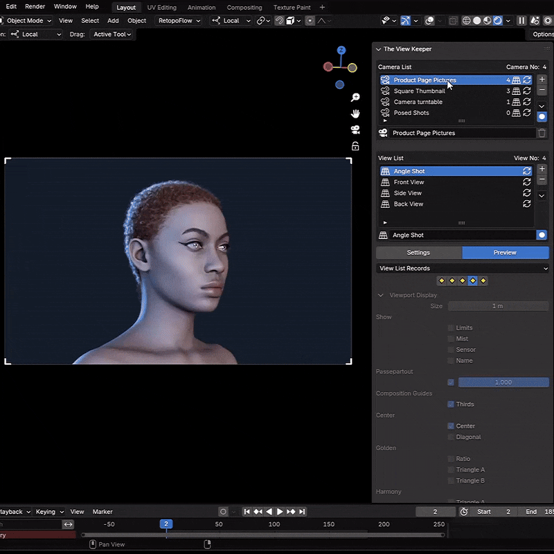 The view keeper blender how the view keeper simplifies multi-camera animations in blender render settings