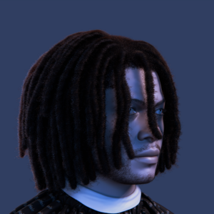 PixelHair Realistic r Dreads 4c hair in Blender using Blender hair particle system