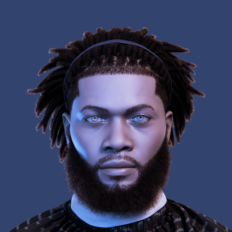 PixelHair Realistic Dreads 4c hair in Blender using Blender hair particle system