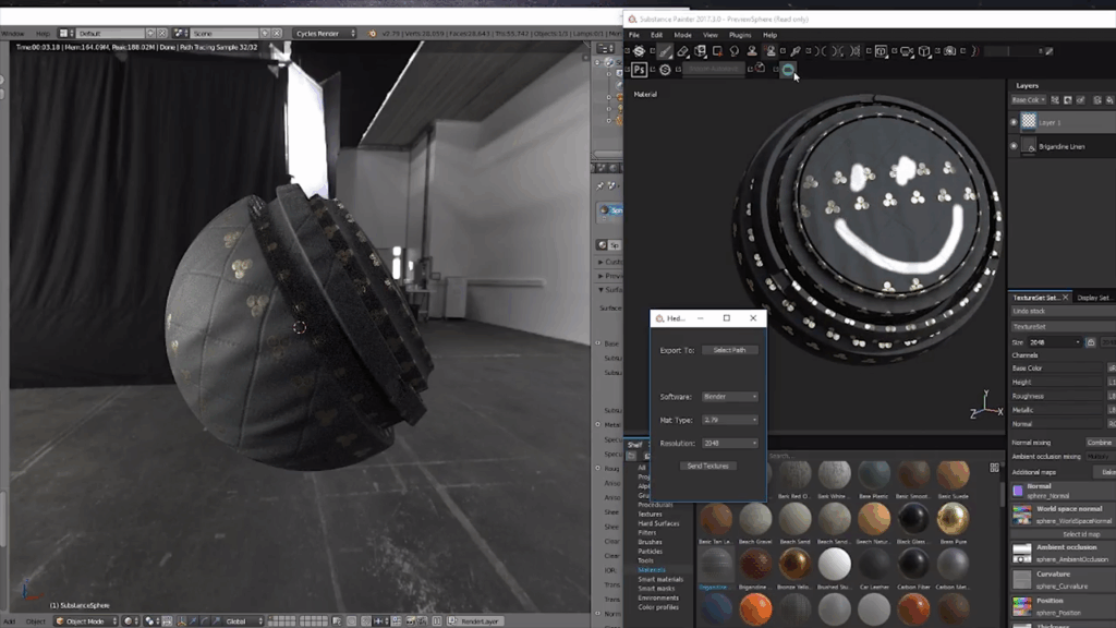 How To Create Professional Textures And Materials With Blender And Substance Painter Yelzkizi how to create professional textures and materials with blender and substance painter