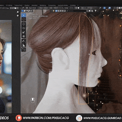 Yelzkizi how to create hair cards in blender for game-ready characters: complete workflow guide